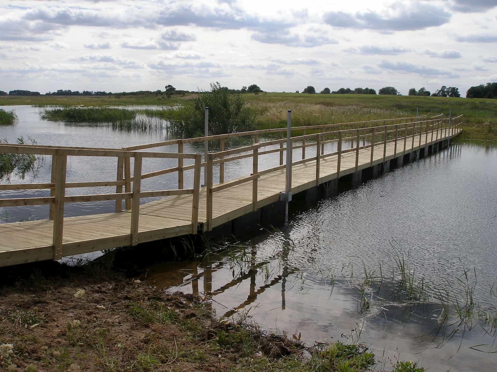 Floating Walkway for the RSPB